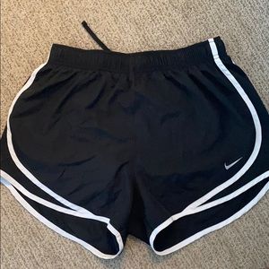 Black Nike shorts